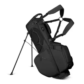 BIG MAX Dri Lite Hybrid Prime Standbag mit 14-Fach Divider, durchgehende Fächertrennung, schwarz