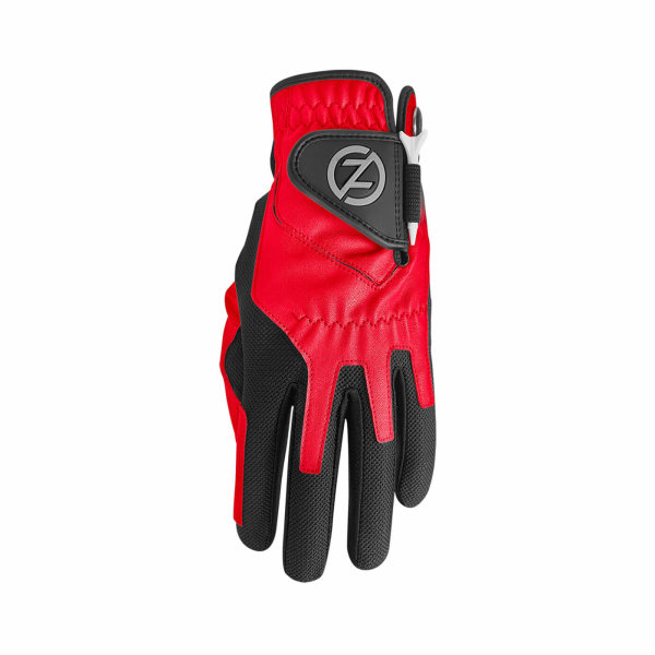 ZERO FRICTION Compression-Fit Golfhandschuh für Rechtshänder, in Einheitsgröße (M-XL), Rot