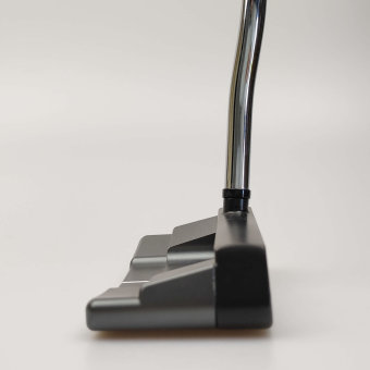 Odyssey Tri-Hot 5K Triple Wide Putter für Herren, Rechtshand, mit Odyssey Stroke Lab Bi-Matrix 3GEN Red Schaft in 34 Inch, mit Odyssey Tri-Hot 5K Pistol, black-silver Griff in Std. Stärke