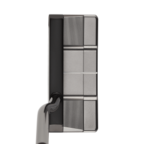 Odyssey Tri-Hot 5K Triple Wide Putter für Herren, Rechtshand, mit Odyssey Stroke Lab Bi-Matrix 3GEN Red Std. Schaft in 34.00 Inch Schaftlänge, mit Odyssey Tri-Hot 5K Pistol, black-silver Std. Griff in Std. Stärke, inkl. Headcover
