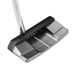 Odyssey Tri-Hot 5K Triple Wide Putter für Herren, Rechtshand, mit Odyssey Stroke Lab Bi-Matrix 3GEN Red Std. Schaft in 34.00 Inch Schaftlänge, mit Odyssey Tri-Hot 5K Pistol, black-silver Std. Griff in Std. Stärke, inkl. Headcover