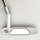 Odyssey White Hot OG Stroke Lab #1 CH Putter für Herren, Linkshand, mit Odyssey Stroke Lab Bi-Matrix 3GEN Red Schaft in 34 Inch, mit Odyssey White Hot OG (DFX grey Pistol), grey-white Griff in Std. Stärke