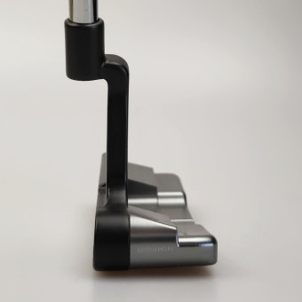 Odyssey Tri-Hot 5K Double Wide CH Putter für Herren, Rechtshand, mit Odyssey Stroke Lab Bi-Matrix 3GEN Red Schaft in 34 Inch, mit Odyssey Tri-Hot 5K Pistol, black-silver Griff in Std. Stärke