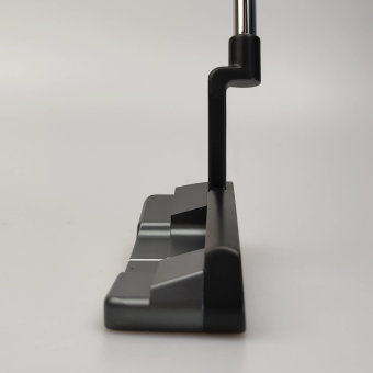 Odyssey Tri-Hot 5K Double Wide CH Putter für Herren, Rechtshand, mit Odyssey Stroke Lab 3GEN Red 70 Class Schaft in 34 Inch, mit Odyssey Tri-Hot 5K Pistol, black-silver Griff in Std. Stärke