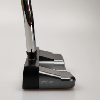 Odyssey Tri-Hot 5K Triple Wide DB Putter für Herren, Rechtshand, mit Odyssey Stroke Lab 3GEN Red 70 Class Schaft in 34 Inch, mit Odyssey Tri-Hot 5K Pistol, black-silver Griff in Std. Stärke