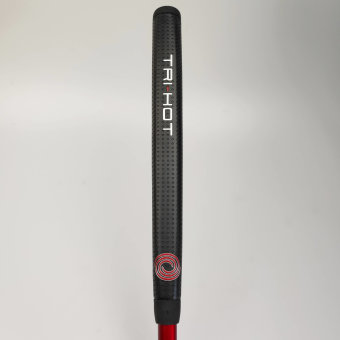 Odyssey Tri-Hot 5K Rossie DB Putter für Herren, Rechtshand, mit Odyssey Stroke Lab 3GEN Red 70 Class Schaft in 33 Inch, mit Odyssey Tri-Hot 5K Pistol, black-silver Griff in Std. Stärke