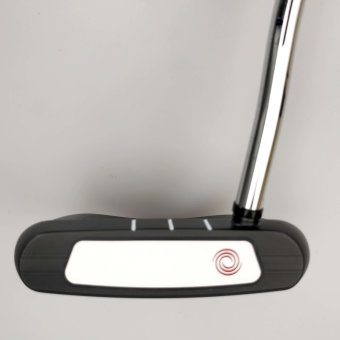 Odyssey Tri-Hot 5K Rossie DB Putter für Herren, Rechtshand, mit Odyssey Stroke Lab 3GEN Red 70 Class Schaft in 34 Inch, mit Odyssey Tri-Hot 5K Pistol, black-silver Griff in Std. Stärke