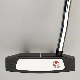 Odyssey Tri-Hot 5K #7 DB Putter für Herren, Rechtshand, mit Odyssey Stroke Lab 3GEN Red 70 Class Schaft in 33 Inch, mit Odyssey Tri-Hot 5K Pistol, black-silver Griff in Std. Stärke