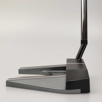 Odyssey Tri-Hot 5K #7 S Putter für Herren, Rechtshand, mit Odyssey Stroke Lab 3GEN Red 70 Class Schaft in 34 Inch, mit Odyssey Tri-Hot 5K Pistol, black-silver Griff in Std. Stärke