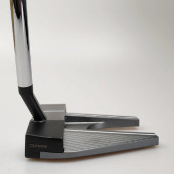 Odyssey Tri-Hot 5K #7 S Putter für Herren, Rechtshand, mit Odyssey Stroke Lab 3GEN Red 70 Class Schaft in 34 Inch, mit Odyssey Tri-Hot 5K Pistol, black-silver Griff in Std. Stärke