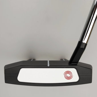 Odyssey Tri-Hot 5K #7 S Putter für Herren, Rechtshand, mit Odyssey Stroke Lab 3GEN Red 70 Class Schaft in 34 Inch, mit SuperStroke Traxion Tour, red-white Griff in 2.0 Stärke