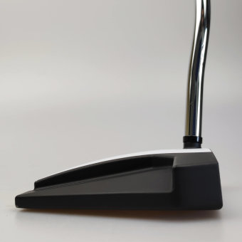 Odyssey White Hot Versa Twelve Putter für Herren, Rechtshand, mit Odyssey Stroke Lab 3GEN Red 70 Class Schaft in 34 Inch, mit Odyssey Pistol, black-red Griff in Std. Stärke