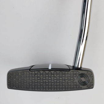 Odyssey Toulon Design Daytona Beach Putter für Herren, Rechtshand, mit Odyssey Stroke Lab Bi-Matrix 3GEN Green Schaft in 34 Inch, mit Toulon Design Slim Pistol 22, green-black-white Griff in Std. Stärke