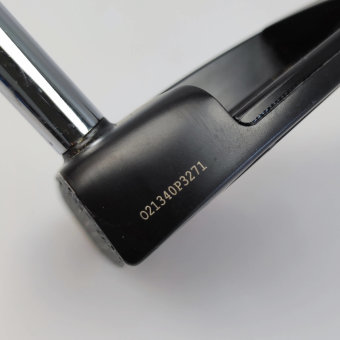 Odyssey Toulon Design Daytona Beach Putter für Herren, Rechtshand, mit Odyssey Stroke Lab Bi-Matrix 3GEN Green Schaft in 34 Inch, mit Toulon Design Slim Pistol 22, green-black-white Griff in Std. Stärke