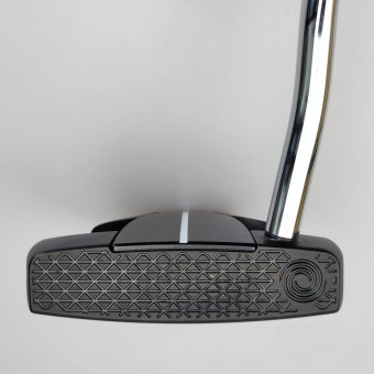 Odyssey Toulon Design Daytona Beach Putter für Herren, Rechtshand, mit Odyssey Stroke Lab Bi-Matrix 3GEN Green Schaft in 34 Inch, mit Toulon Design Slim Pistol 22, green-black-white Griff in Std. Stärke