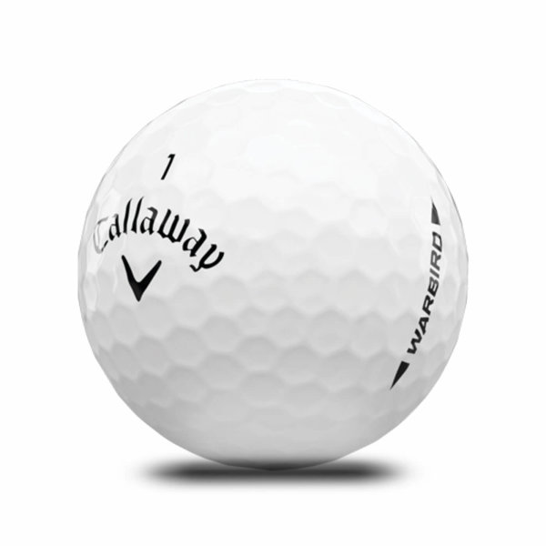 12 Stk. Callaway Warbird Golfbälle, weiß mit GXP-Logo
