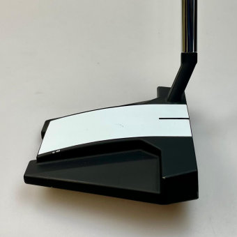 Odyssey White Hot Versa Twelve S Putter für Herren, Rechtshand, mit Odyssey Stroke Lab 3GEN Red 70 Class Schaft in 34 Inch, mit Odyssey Pistol, black-red Griff in Std. Stärke