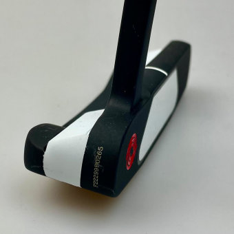 Odyssey White Hot Versa One CH Putter für Herren, Linkshand, mit Odyssey Stroke Lab 3GEN Red 70 Class Schaft in 34 Inch, mit Odyssey Pistol, black-red Griff in Std. Stärke