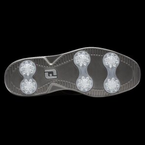 FootJoy FJ Traditions, wasserdichte Golfschuhe mit Spikes, für Damen, Wide, schwarz
