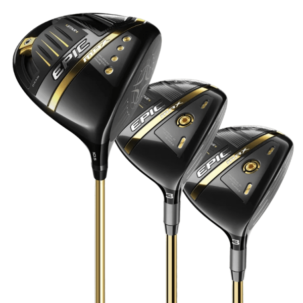 Callaway Epic Max Star Driver & Fairwayhölzer für Damen im Vorteilspack, Rechtshand