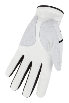 FootJoy GTXtreme Golfhandschuh für Rechtshänder (getragen an der linken Hand), weiß-schwarz, Größe M