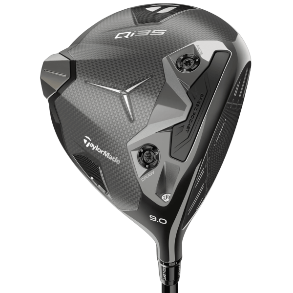 TaylorMade Qi35 LS 8.0° Driver für Herren, Rechtshand, mit Mitsubishi Chemical Diamana T+ 60 Std. Graphitschaft in Std. Länge (45.75 Inch), Stiff (68.0g), mit Golf Pride for TaylorMade ZGRIP, black-grey Std. Griff in Std. Stärke