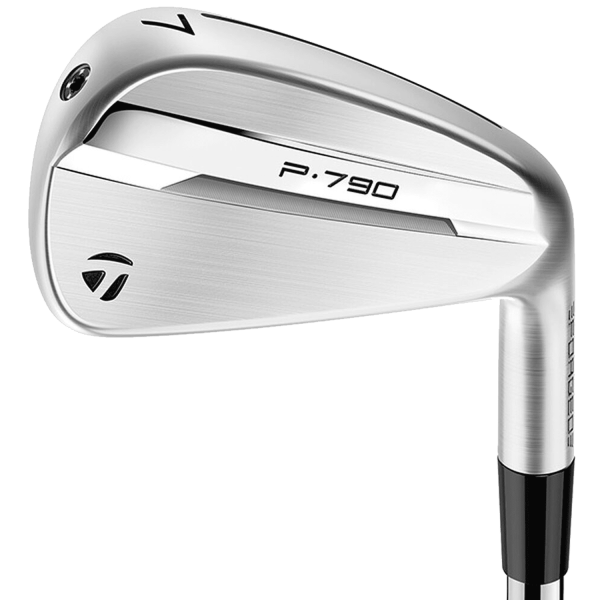 TaylorMade P790 Gen 5 Eisensatz für Herren, Rechtshand, Eisen #5-PW/AW (7 Schläger), mit Mitsubishi Chemical MMT 65 Std. Graphitschaft in Std. Länge, Regular (63.0g), mit Golf Pride Tour Velvet, black-white Griffen in Std. Stärke