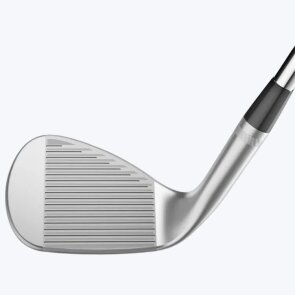 Titleist Vokey SM10 Tour Chrome 60° Lob Wedge für Herren, Rechtshand, D-Grind (12.0° Bounce), mit Nippon N.S.PRO Modus³ Tour 120 Stahlschaft in Std. Länge (35.00 Inch), Stiff (114.0g), mit Golf Pride for Vokey Tour Velvet, black Griff in Std. Stärke