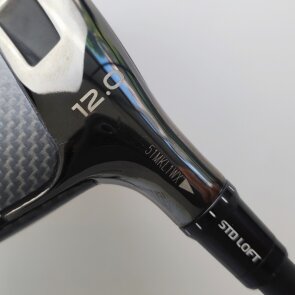 TaylorMade Qi35 12.0° Driver für Herren, Rechtshand, mit Fujikura Ventus Blue 5 Non-Velocore Std. Schaft in Std. Länge (45.75 Inch), Lite (53.0g), mit Golf Pride ZGRIP, black-silver Std. Griff in Std. Stärke