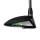Callaway Elyte Fairwayholz 5 (18.0°) für Damen, Rechtshand, mit Mitsubishi Chemical Eldio 40 Std. Graphitschaft in Std. Länge (41.75 Inch), Womens (43.5g), mit LAMKIN ST Soft CHEV, black-silver Std. Griff in Std. Stärke, inkl. Headcover