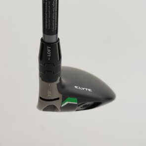 Callaway Elyte Hybrid 3 (19.0°, einstellbar) für Herren, Rechtshand, mit Project X Denali Charcoal 70 Std. Graphitschaft in Std. Länge (40.625 Inch), Stiff (70.0g), mit Golf Pride for Callaway Tour Velvet 360 CHEV, black-silver Std. Griff in Std. Stärke