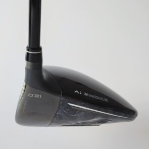 Callaway Paradym Ai Smoke Max Fast 12.0° Driver für Herren, Rechtshand, mit Mitsubishi Chemical Tensei Blue/Silver 40 Std. Graphitschaft in Std. Länge (45.75 Inch), Lite, mit Winn Dri-Tac 2.0 Lite CHEV, black-silver Std. Griff in Std. Stärke