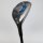 Callaway Paradym Ai Smoke Max Fast Hybrid 5 (24.0°) für Herren, Rechtshand, mit Mitsubishi Chemical Tensei Blue/Silver 40 Std. Graphitschaft in Std. Länge (39.75 Inch), Lite, mit Winn Dri-Tac 2.0 Lite CHEV, black-silver Std. Griff in Std. Stärke