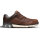 Callaway APEX Series APEX Pro Golfschuhe für Herren, braun - ohne Spikes, braunes Leder mit creme-weißer Gummisohle, normale Passform