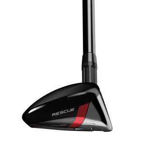 TaylorMade Stealth Hybrid 3 (19.0°) für Herren, Linkshand mit Fujikura VENTUS Red 7 Non-VeloCore Std. Graphitschaft in Std. Länge (40.75 Inch), Stiff (74.0g), mit LAMKIN Crossline 360, black-red Std. Griff in Std. Stärke, inkl. Headcover