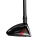 TaylorMade Stealth Hybrid 3 (19.0°) für Herren, Linkshand mit Fujikura VENTUS Red 7 Non-VeloCore Std. Graphitschaft in Std. Länge (40.75 Inch), Stiff (74.0g), mit LAMKIN Crossline 360, black-red Std. Griff in Std. Stärke, inkl. Headcover