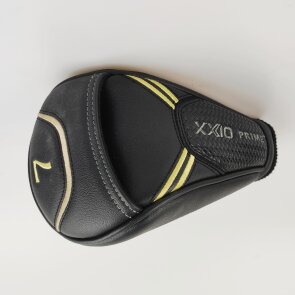 XXIO Prime 13 Fairwayholz 7 (21.0°) für Herren, Rechtshand, mit XXIO Prime SP-1300 Std. Graphitschaft in Std. Länge (42.50 Inch), Regular (37.0g), mit Golf Pride for XXIO Prime Weight Plus, black-gold Std. Griff in Std. Stärke