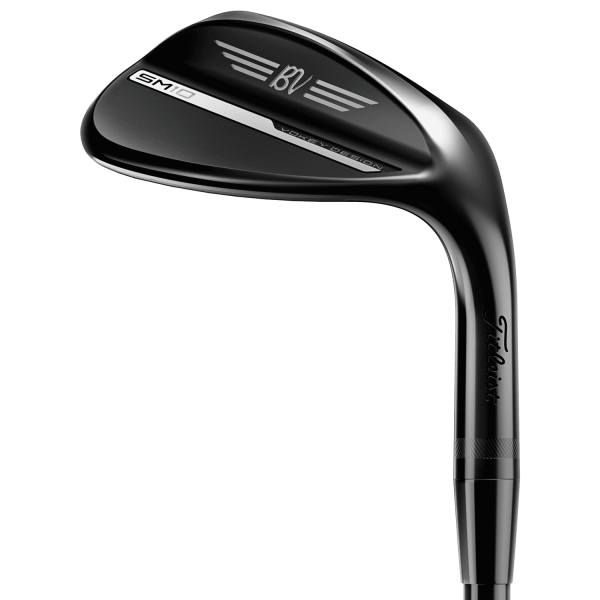 Titleist Vokey SM10 Black Vapor Limited Release 60.0° Lob Wedge für Herren, Rechtshand, mit UST Mamiya Recoil 760 ES SmacWrap Black Graphitschaft in Std. Länge (35.00 Inch), Regular (70.0g), mit Golf Pride Tour Velvet 360, all black Griff in Std. Stärke
