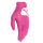 PUMA Pro Performance Leather Golfhandschuh aus Cabretta Leder, f&uuml;r Damen, himbeere-pink
