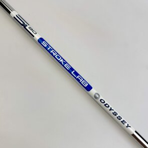 Odyssey Ai-ONE Milled Eleven T DB Putter für Herren, Rechtshand, mit Odyssey Stroke Lab SL90 Schaft in 34 Inch, mit Odyssey Ai-ONE Milled Pistol, navy-white-gold Griff in Std. Stärke