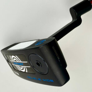 Odyssey Ai-ONE Double Wide CH Putter für Herren, Rechtshand, mit Odyssey Stroke Lab SL90 Schaft in 34 Inch, mit Odyssey Ai-ONE Pistol, navy-white-blue Griff in Std. Stärke