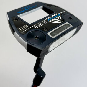 Odyssey Ai-ONE Jailird Mini CH Putter für Herren, Rechtshand, mit Odyssey Stroke Lab SL90 Schaft in 34 Inch, mit Odyssey Ai-ONE Pistol, navy-white-blue Griff in Std. Stärke