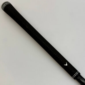 Callaway Paradym Ai Smoke Hybrid 5 (24.0°) für Herren, Rechtshand, mit Project X CYPHER 2.0 SIXTY Std. Graphitschaft in Std. Länge (39.375 Inch), Regular (69.0g), mit LAMKIN Crossline 360 CHEV black-silver-grey cap, Std. Griff in Std. Stärke