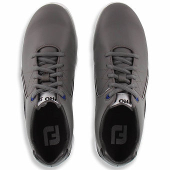 FootJoy Pro/SL, wasserdichte Golfschuhe ohne Spikes, für Damen, grau-schwarz, Größe 37