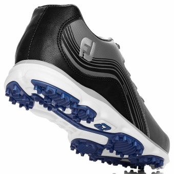 FootJoy Pro/SL, wasserdichte Golfschuhe ohne Spikes, für Damen, grau-schwarz, Größe 38