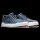 FootJoy Contour Casual Golfschuhe für Herren, blau - ohne Spikes, blaues Leder mit weißer Gummisohle, normale Passform