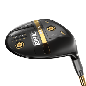 Callaway Epic MAX Star Custom Fairwayholz #3 (15.0°) für Herren, Rechtshand, mit UST Mamiya ATTAS Speed Series T1100 30 Graphitschaft in Std. Länge (43.00 Inch), Lite (38.0g), mit Callaway Diamond Universal, black-blue cap Custom Griff in Std. Stärke