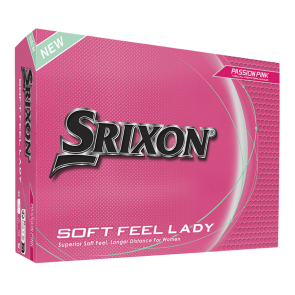 1 Dtz. (12 Stk.) - SRIXON SOFT FEEL LADY Golfbälle,...
