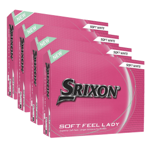 4 Dtz. (48 Stk.) Vorteilspaket - SRIXON SOFT FEEL LADY...