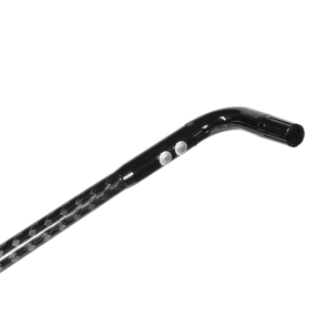 JuCad Carbon drive Classic 3.0 Elektrotrolly in mattem schwarz, mit 45 Loch Akku, inkl. Magnetsteckverbindung zum Powerpack, Griffschutz, Golfschirm mit UV-Schutz, Scorekartenhalter (schwarz) und Transporttragetasche